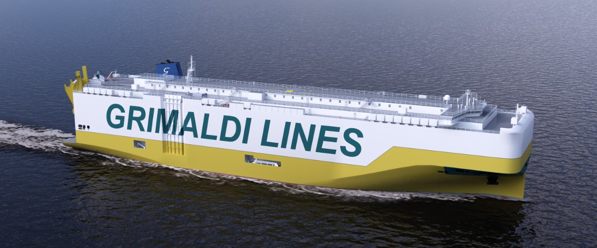 Two more ammonia-ready PCTC vessels for Grimaldi: 17 car carriers now under construction for the Group